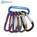 SHINETRIP Aluminum Buckles Outdoor Camping Multi-function Hooks Key Chain Carabiner Tools