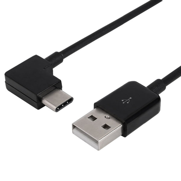 USB3.1 Quick Charge 90 Degree Type C  Data Charging Sync Cable 27CM for Macbook Xiaomi Samsung Letv