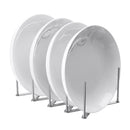 Stainless Steel Kitchen Storage Rack Adjustable Retractable Kitchen Pan Pot Organizer