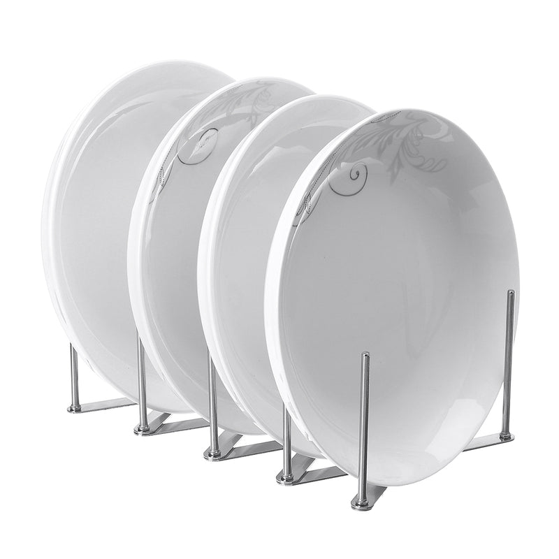 Stainless Steel Kitchen Storage Rack Adjustable Retractable Kitchen Pan Pot Organizer