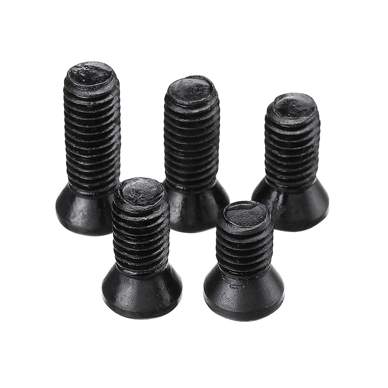 Suleve M5CT1 50Pcs M5 Insert Torx Screw Carbon Steel for Replaces Carbide Inserts CNC Lathe Tool