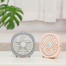 LyRay P22 USB Charging Fan Retro Night Light Fan Office Mute Desktop Rotating Wind Shield