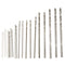 20pcs 0.3-1.6mm Micro HSS Twist Drill Bits Set Straight Shank
