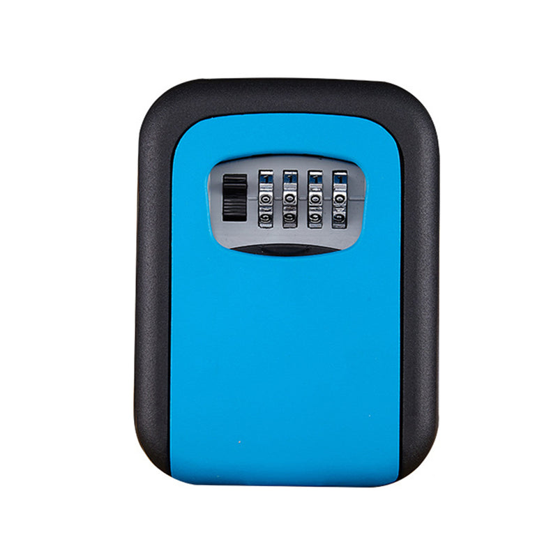 Larger Capacity Digit Code Lock Key Safe Box Outdoor Storage Case Wall Mounted Anti-theft