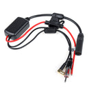 Universal DAB+ FM Car Antenna Aerial Splitter Cable Digital Radio Amplifier