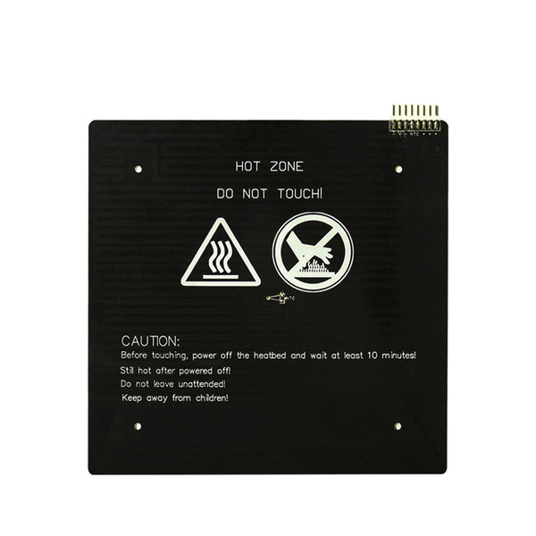 235*235mm 24V Aluminum Platform 3D Printer Heated Bed with 1M Cable