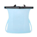 Portable Silicone Food Storage Bag Sealing Bag Refrigerator Meat Fruit Food Kitchen Storage Freezer Bag Fresh Bag