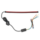 30cm 108LED 3W Motorcycle Sequential Switchback Flowing LED Tail Brake Turn Signal Strip Light