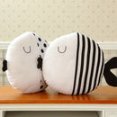 Cute Dot Stripe Kiss Fish Throw Pillow Cotton Cloth Sofa Car Bedding Cushion Home Decoration