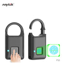 Anytek P50 Fingerprint Lock Smart Lock Home Luggage Dormitory Locker Warehouse Door Super Long Standby Electronic Padlock