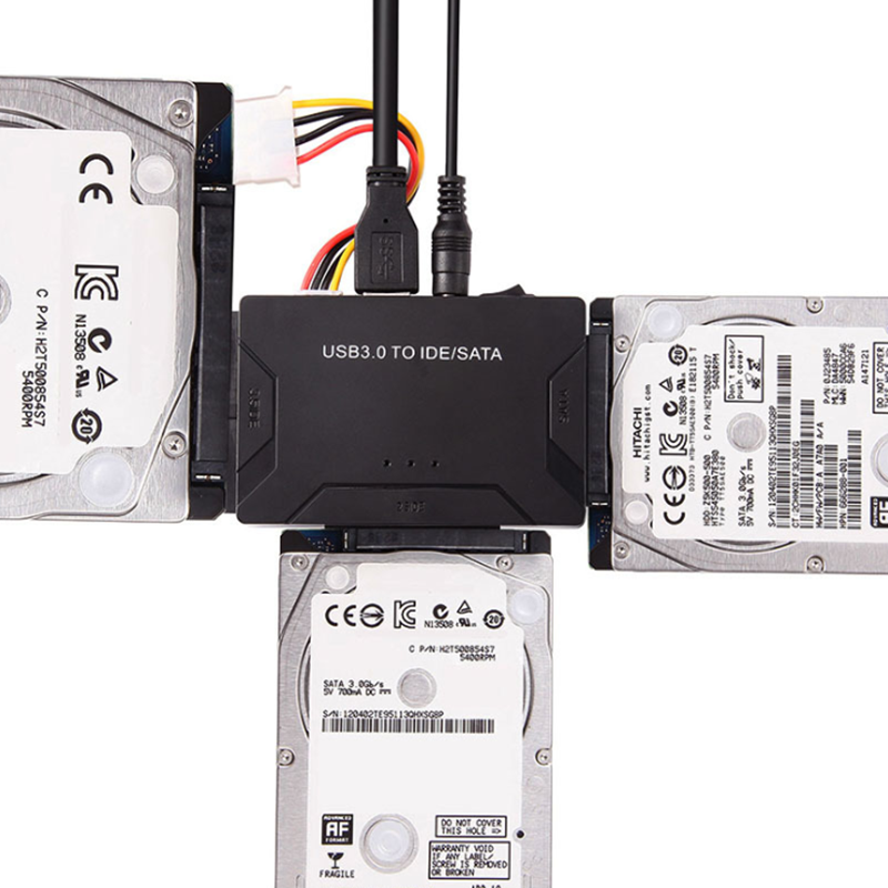 E-yield USB 3.0 to SATA / IDE  Converter for External 2.5" 3.5" Hard Disk Adapter