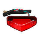 Universal DC 12V RED 12 LED Motorcycle ATV Dirt Bike Brake Stop Running Tail Light