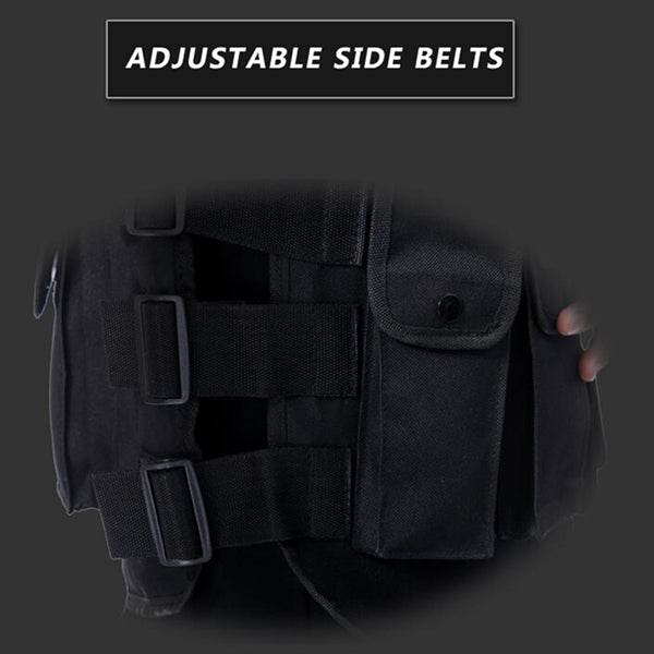 Multifunctional Outdoor Fishing Vest Tactical Multi Pocket Vest Hunting Camping And Hiking