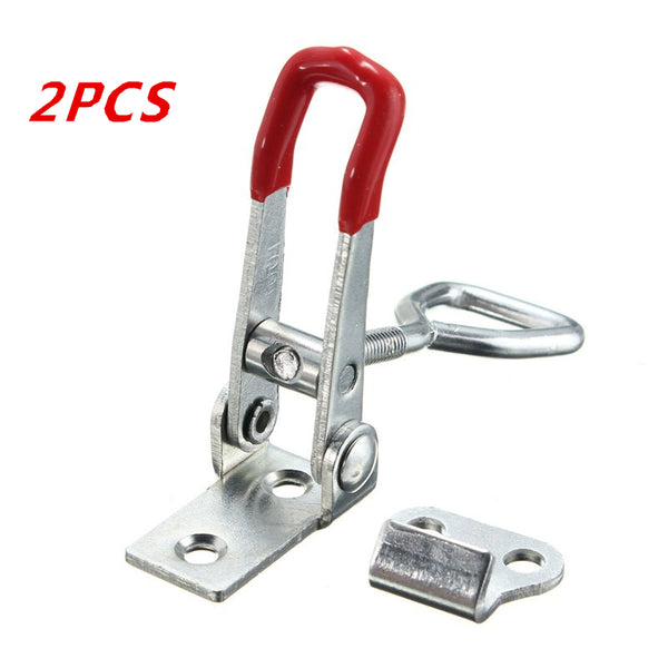 2pcs Quick Metal Hold Clamp 4001 360lbs Holding Capacity Latch Hand Tool Toggle Clamp