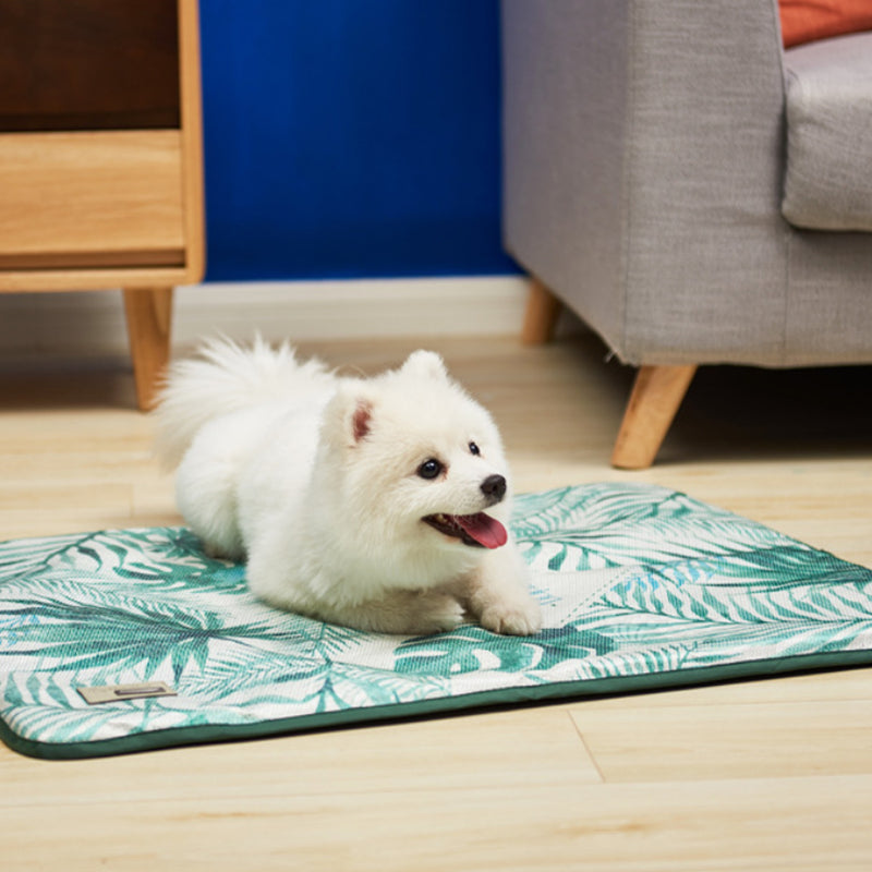 Dog Cooling Mat Pet Cat Chilly Breathable Non-Skid Summer Cool Bed Pad Cushion Pet Carpet