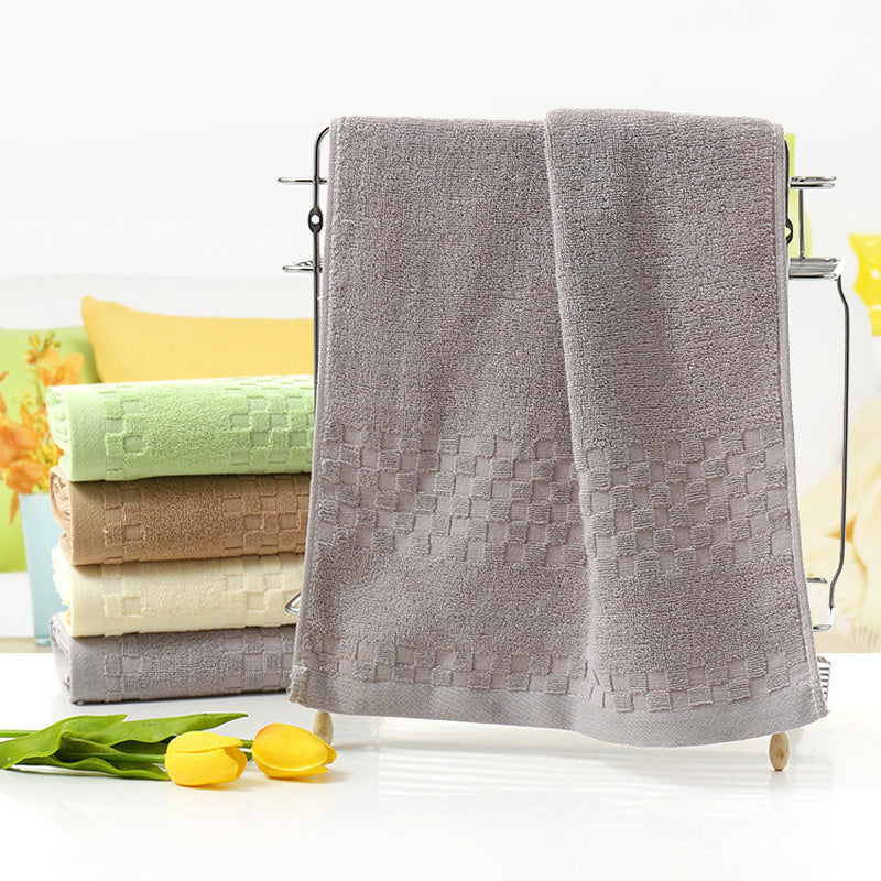 KCASA KC-BR226 Pure Thicken Super Absorbent Towel 100% Cotton Hand Beach Towels Pattern