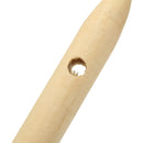 Wooden Handle Wax Brush Round Paint Chalk Oil Bristle Tool Kit for Coating Clearning