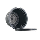 4Pcs/Set 50-100ml Refillable Coffee Capsule Cup Reusable Coffee Pods w/ Coffee Spoon Brush for Nescafe Dolce Gusto Brewer