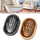 Skull Hand Soap Tray Abstract Wall Home Decorations