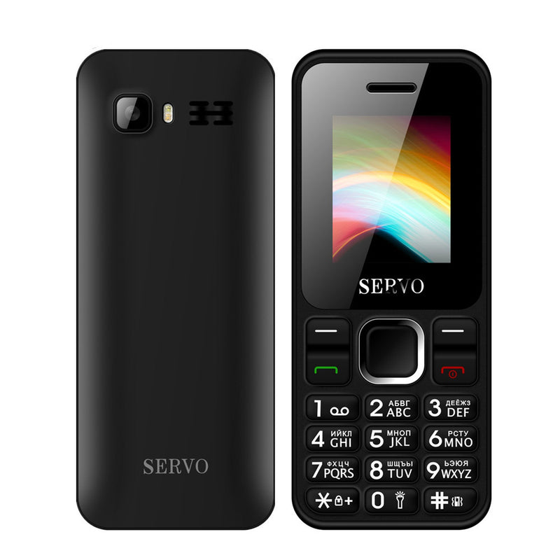 SERVO V8210 1.77 Inch 1500mAh bluetooth GPRS Vibration FM Radio Dual SIM Card Feature Phone