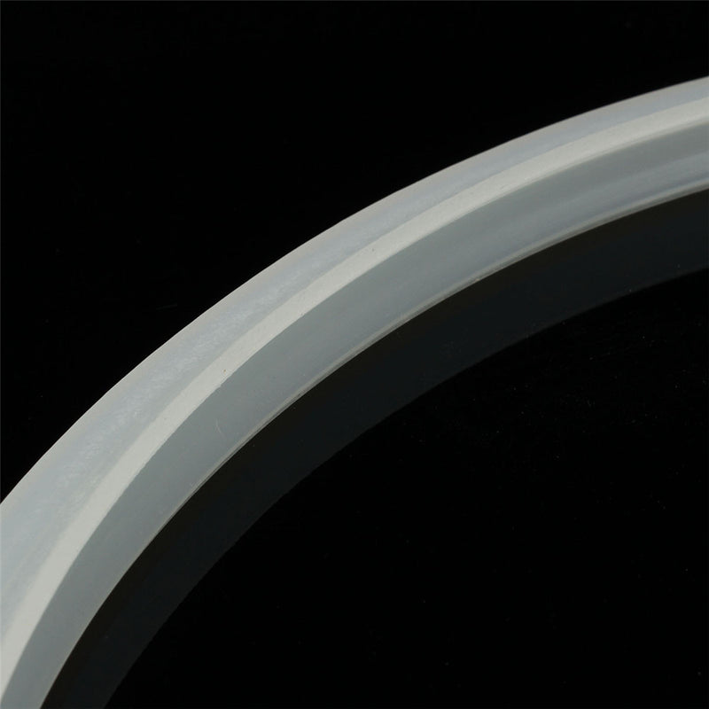 White 220mm Inside Dia Silicone Seal Gasket Seal Ring for Pressure Cooker Replacement Parts