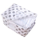 Non-woven Fabric Star Pattern Clothing Quilt Big Storage Bag Box