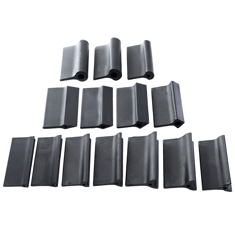 14Pcs Flexible Contour Polishing Pad Sanding Block Rubber Sandpaper Mat Convex Concave For Lathe Wood Carving Woodworking Tools