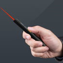 Vesine VP152 Rechargeable Wireless Presenter Laser Flip Pen PPT Laser Page Pen Clicker Presentation Pen USB Remote Control Supports Hyperlink Function