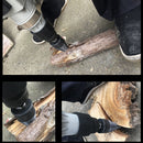 D32MM Splitter Drill Bit L150mm Log Screw Cone Steel Kindling Firewood Drill For Hand Drill