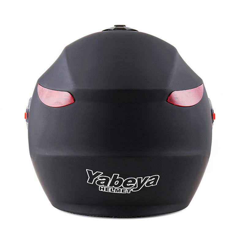 BYB Universal 56-62cm Motorcycle All Season Half Helmet Anti-fog Visor Rainproof Breathable