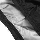 BLACK PVC Pool Snooker Billiard Table Waterproof Dust Cover for 8' ft pool table