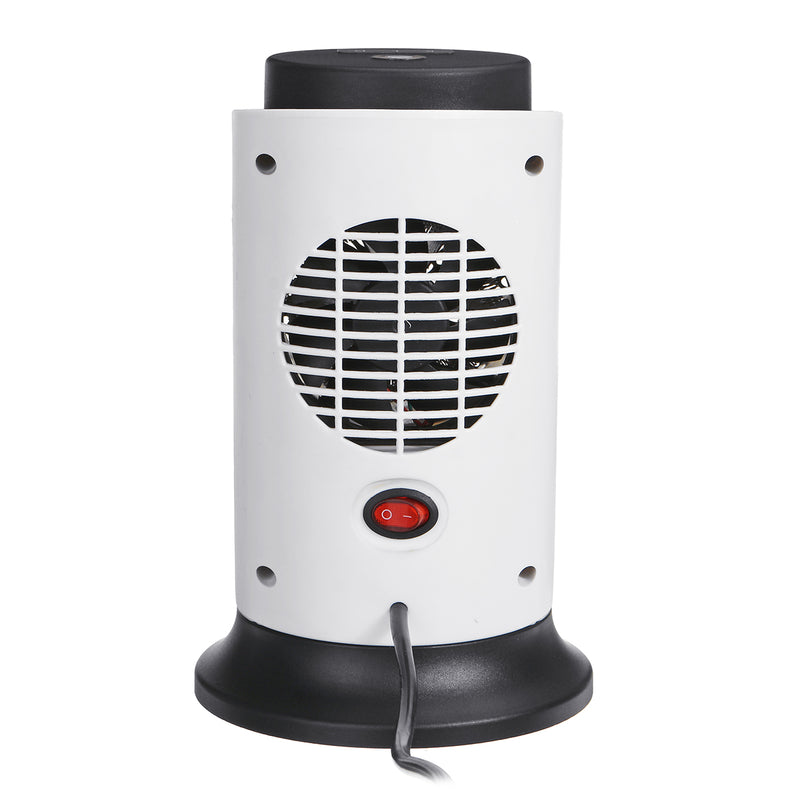 220V 700W Portable Mini Electric Heater Fan 3 Gears Handy Winter Air Warmer Cooling Silent Automatic Overheat Protection Home Room
