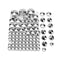 87pcsToppers Bolt Cap ABS For Harley Davidson Softail Twin Cam 1984-2006