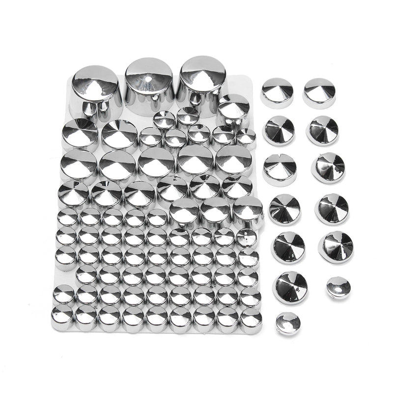 87pcsToppers Bolt Cap ABS For Harley Davidson Softail Twin Cam 1984-2006