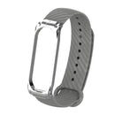 Bakeey Replacement Carbon Fiber Decoration TPU Watch Band for Xiaomi Mi Band 4 Smart Watch