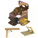 Extension Table Bed Leg Feet Steel Folding Foldable Support Bracket Screw
