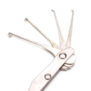DANIU Foldable Door Lock Opener Locksmith Tool Lock Pick Set