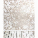 3x5FT 0.9mx1.5m Vinyl Snowflake Wood Floor Photography Backdrops Backgrounds Studio Props