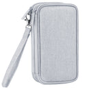 BUBM Double-layer Digital Accessories Storage Bag Charger USB Cable 20000mAh Power Bank Bag