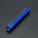 Suleve M3AS8 10Pcs M3 35mm Knurled Standoff Bolt Aluminum Alloy 6061 Anodized Spacer Multicolor