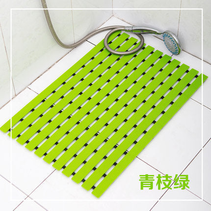 Bathroom Bath Mat With Suction Cup Shower Mat Pvc Large Thick Shower Mat