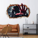 Miico FX64110 Halloween 3D Ghost Hand Wall Art Sticker Horror Wall Sticker Holloween Decoration