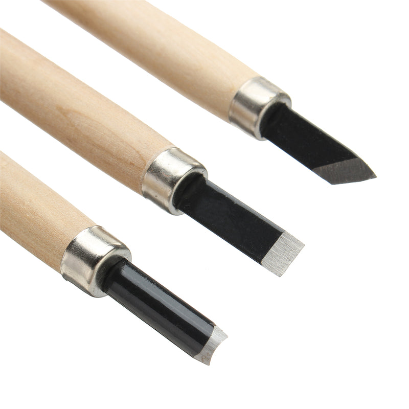 3/8/12pcs Wood Carving Chisels Cutter Craft Hand Woodworking Tools For Sculpture Engraving