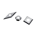 3PCS Tungsten Carbide Insert Cutter Set For Wood Turning Working Lathe Tool DIY