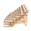 57 Pots Wooden Acrylic Color Paints Bottle Storage Rack Holder Organizer