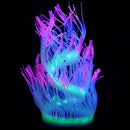 Aquarium Fish Tank Decor Silicone Sea Anemone Plant Artificial Coral Ornament Aquarium Decorations