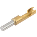 Drillpro 4pcs 6/10/13/16mm Round Shank Titanium Coated Tenon Plug Cutters Wood Plug Hole Cutter for Woodworking