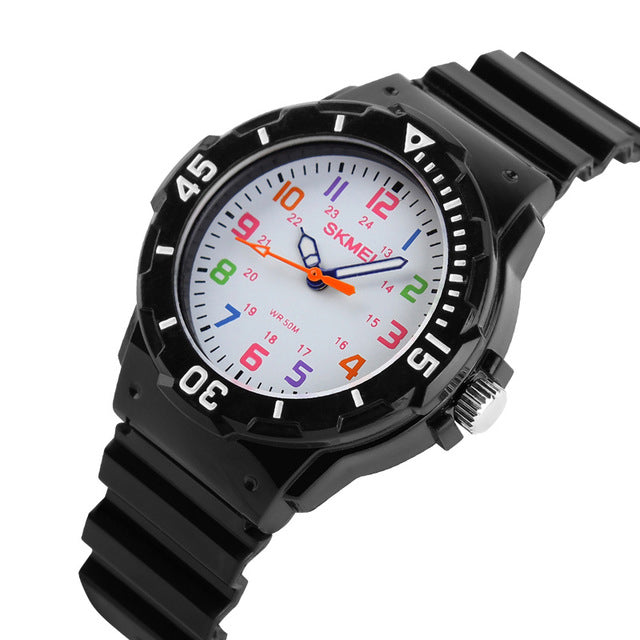 SKMEI 1043 Waterproof Children Wrist Watch Casual Style Sport Outdoor Quartz Watch