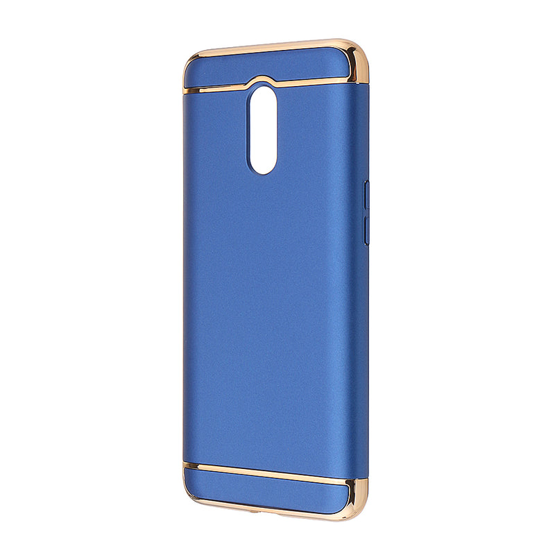 Bakeey Ultra-thin 3 in 1 Plating Frame Splicing PC Hard Protective Case For OnePlus 6T