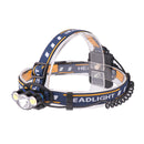 XANES 2606-3B LED White Red Light Headlamp AAA Battery Motorcycle Bike Bicycle Cycling Camping Run